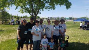 Mulcahy Law Firm family and friends ready to go